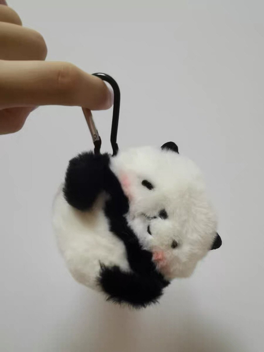 FLUFFY PANDA AirPods Case Cover