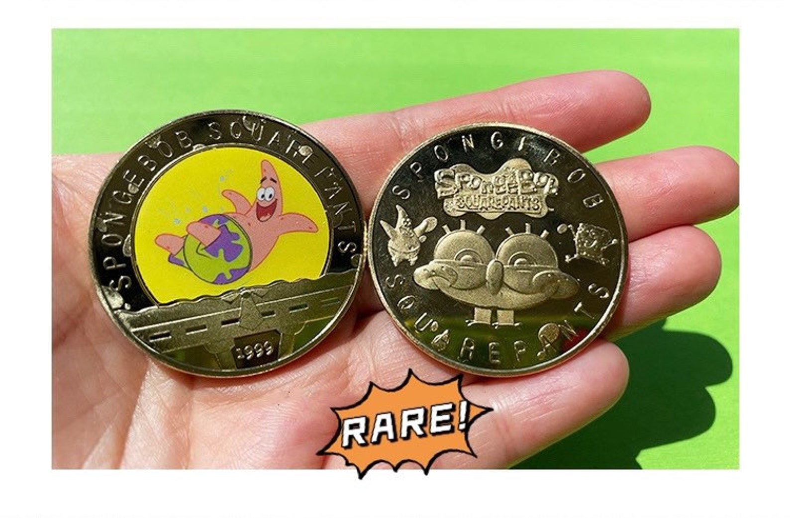 RARE SpongeBob Collectible Coin Set Coin Collector Gift Etsy