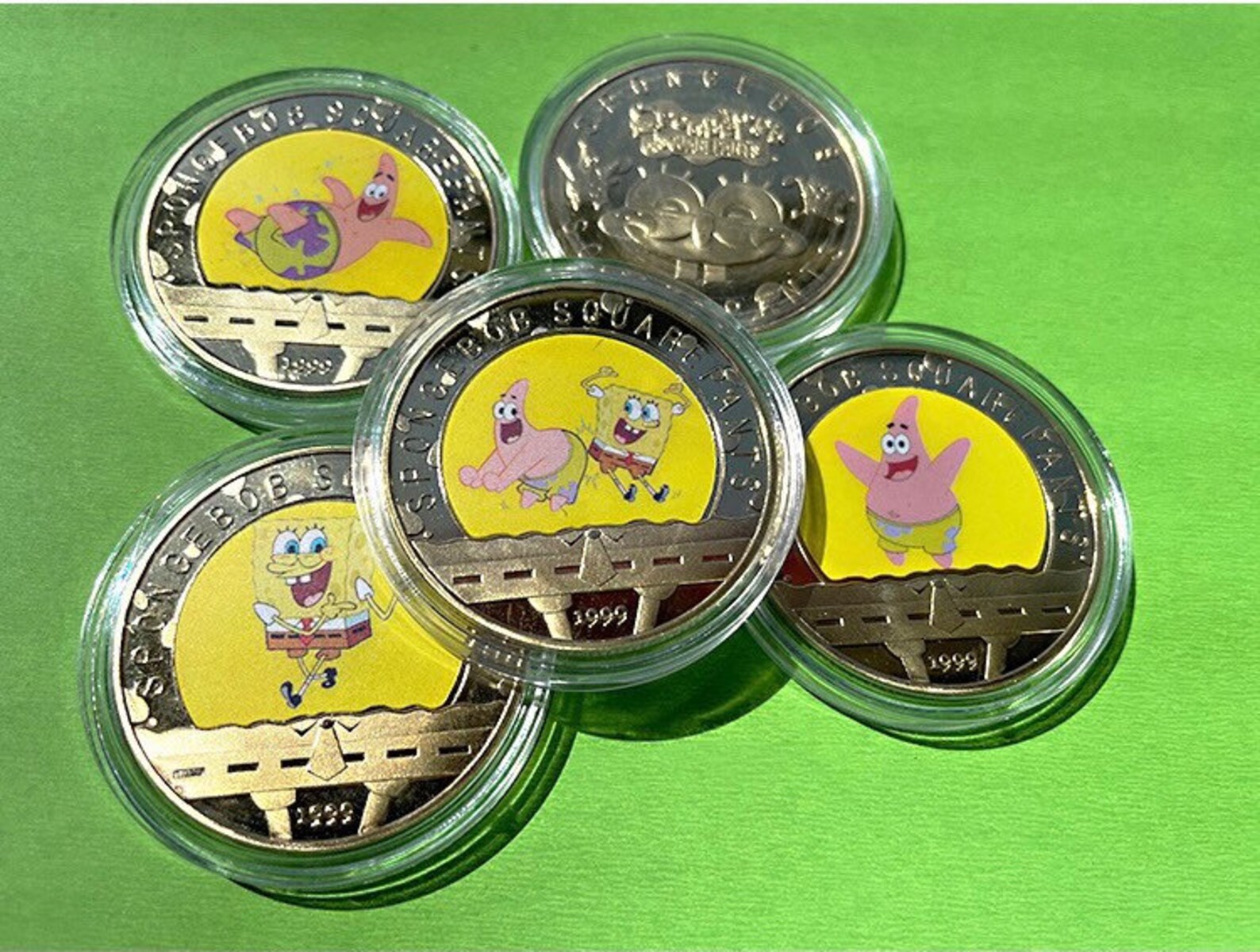 RARE: SpongeBob Collectible Coin Set Coin Collector Gift | Etsy