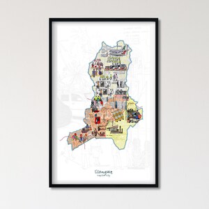 Karte von Lilongwe, Malawi von Lerato Honde