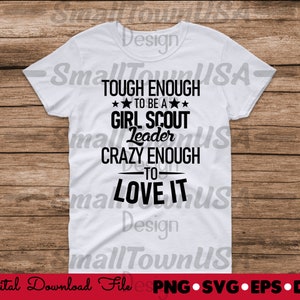 Girl Scout Love Digital File - Svg, Png, Eps, Dxf - Vinyl, Sublimation, and Screen Print File