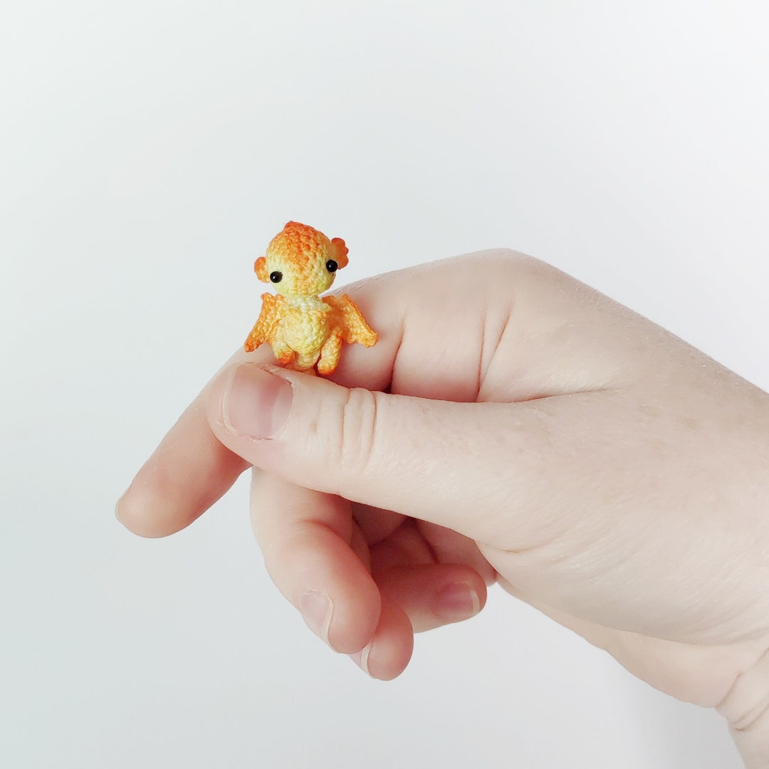 Miniature Dragon Toy Tiny Dragon Plush Dragon Plushie - Etsy