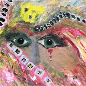 Philandria  - Original Acrylic Painting