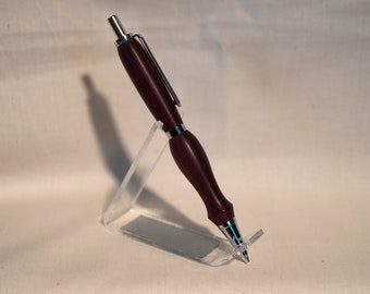 Hand Turned Mechanical Pencil - Crosscut Purpleheart