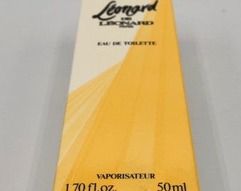 Leonard par Leonard Eau de Toilette 50ml Spray Vintage Rare