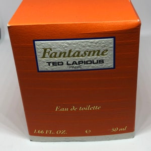 Ghosts of Ted Lapidus Eau de Toilette 50ml Vintage Rare