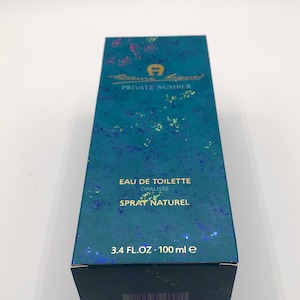 Private Number Opalisée by Etienne Aigner Eau de Toilette 100ml Spray Vintage Rare