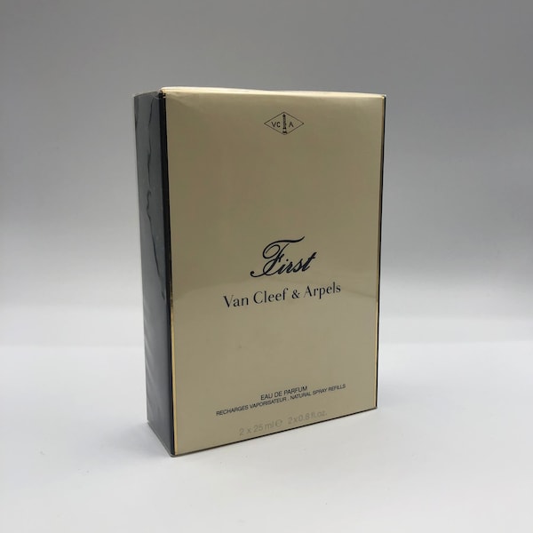 First by Van Cleef & Arpels White Eau de Parfum 25ml x 2 Spray Refill Vintage Rare