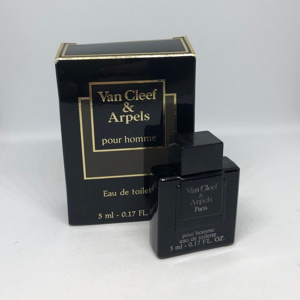 Van Cleef Pour Homme by Van Cleef & Arpels Eau de Toilette 5ml Vintage Rare