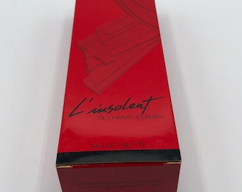 L'Insolent by Charles Jourdan Eau de Toilette 75ml Spray Recharge Vintage Rare