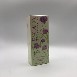 Margaretha Ley liefdevol boeket van Escada Eau de Toilette 100ml Spray Vintage zeldzaam