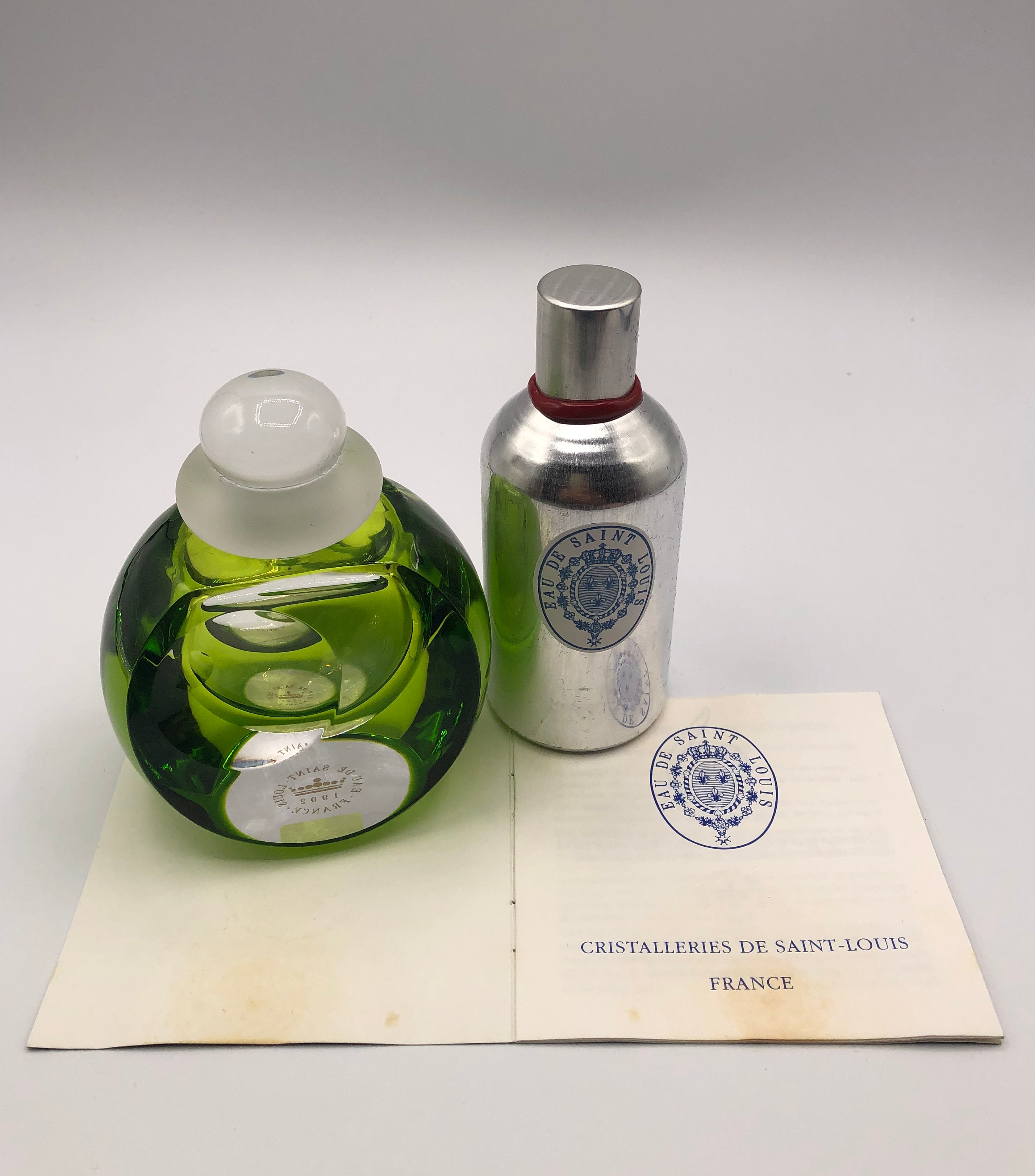 Eau De Saint Louis 160ml Round Bottle Vintage Rare - Etsy Canada