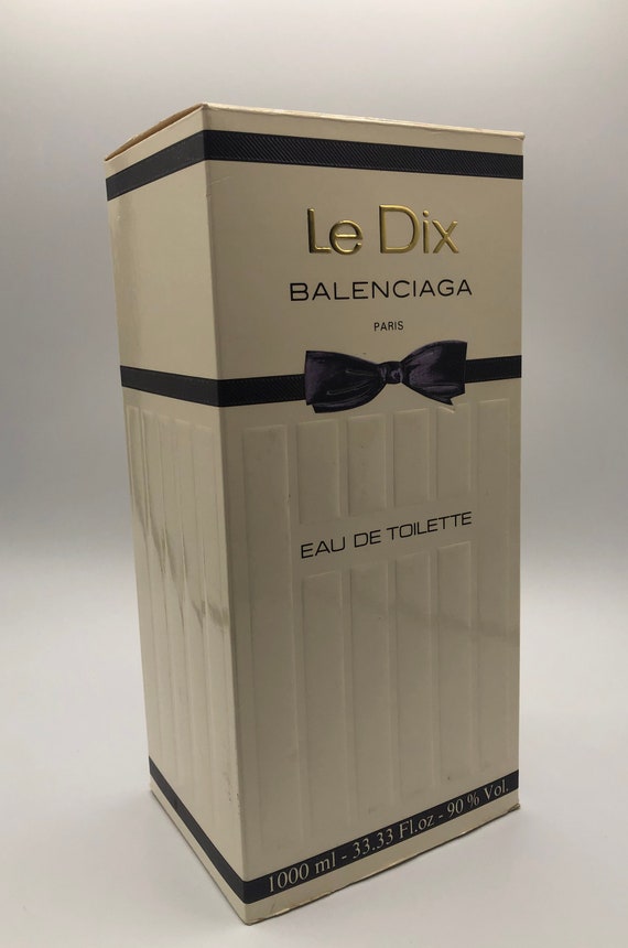Le Dix di Balenciaga Eau de Toilette 1000ml Vintage Rare