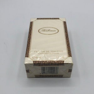 May include: A brown and gold box with a white label that reads "Borbonese Parfum de Toilette Vaporisateur e 50 ml" and a barcode.