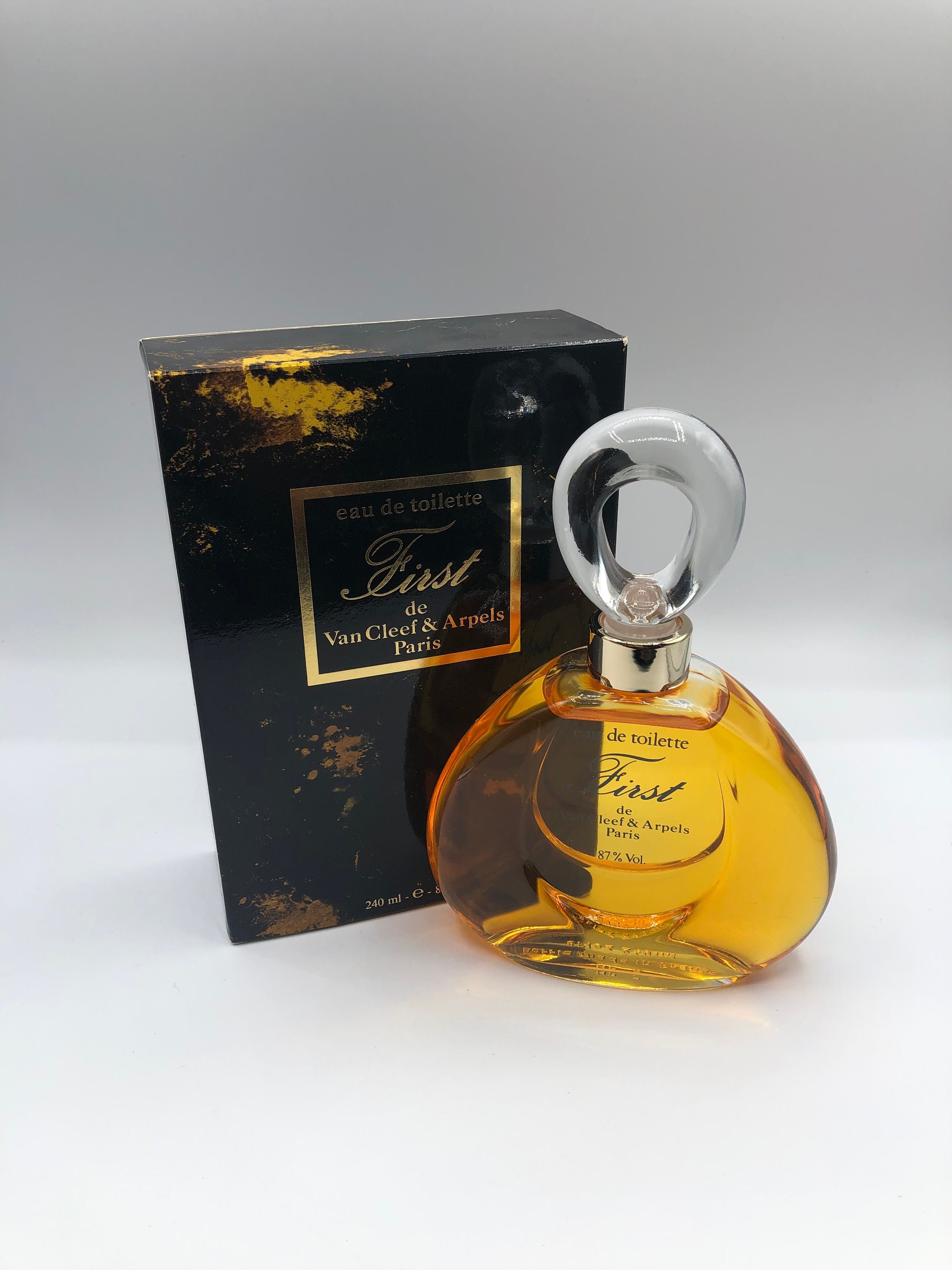 First by Van Cleef Arpels Black Eau De Toilette 240ml Vintage Rare Etsy