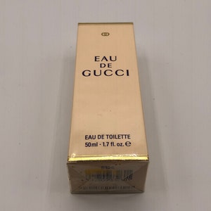 Eau de Gucci di Gucci Eau de Toilette 50ml Vintage Rare