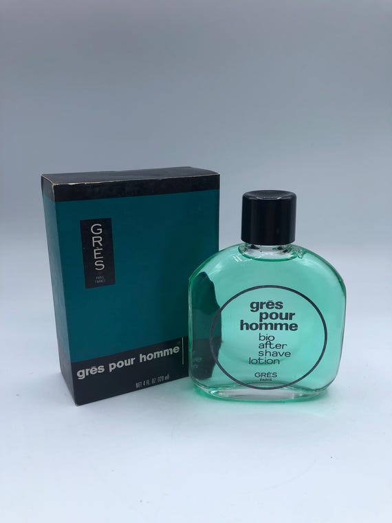 Gres Pour Homme by Grès Bio Aftershave 120ml Vintage - Etsy
