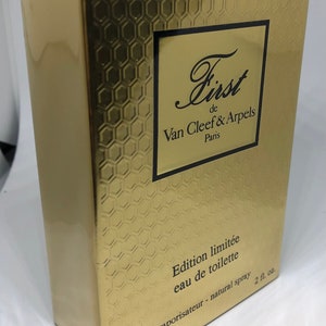 First by Van Cleef & Arpels Eau de Toilette 60ml Spray Edition Limitée Spray Vintage Rare
