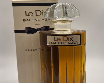 Le Dix by Balenciaga Eau de Toilette 1000ml Vintage Rare