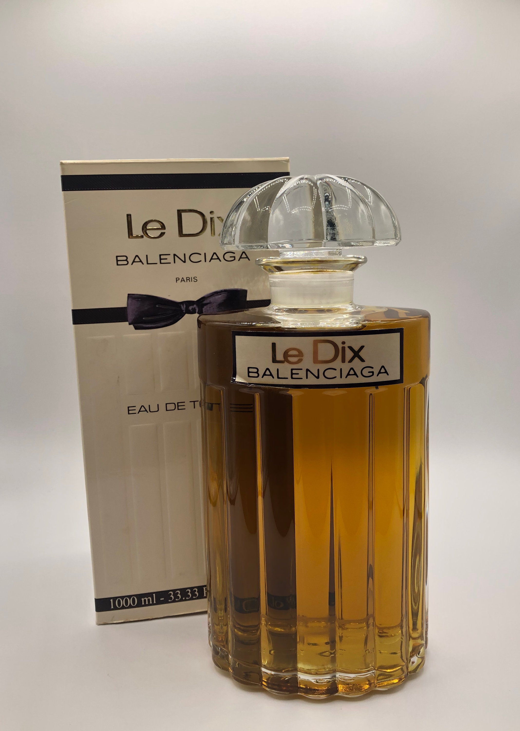 Le Dix Balenciaga Eau De Toilette Vintage Rare - Etsy