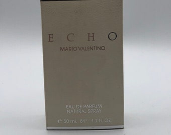 Echo by Mario Valentino Eau De Parfum 50ml Spray Vintage - Etsy