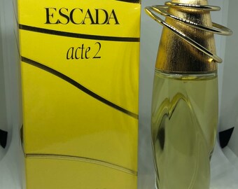 Acte 2 by Escada オードパルファム 50ml スプレー ヴィンテージ レア