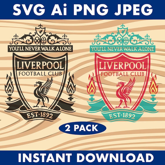 Liverpool FC logo clipart svg ai png jpeg vector image ...