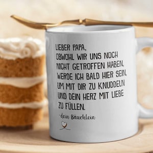 Werdender Vater Geschenk Werdender Papa Tasse Schwangerschaft Verkünden Du Wirst Papa Vater Werden Geschenk Vatertag Geburtstag