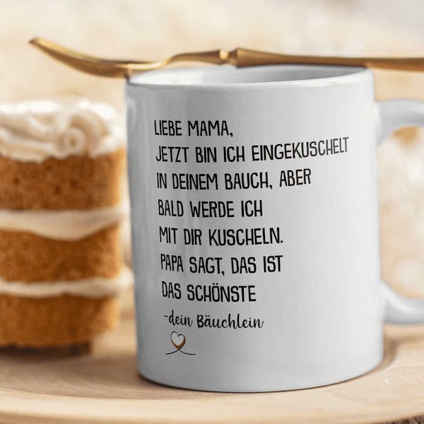 Werdende Mutter Geschenk Werdende Mama Tasse Schwangerschaft Verkünden Du Wirst Mama Mutter Werden Geschenk Muttertag Geburtstag