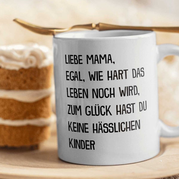 Mutter Tasse Muttertag Geschenk Mutter Geburtstag Geschenk Mama Tasse Muttertagsgeschenk Mutter Tochter Sohn Mami Mama Weihnachten Lustig