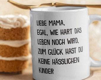 Mutter Tasse Muttertag Geschenk Mutter Geburtstag Geschenk Mama Tasse Muttertagsgeschenk Mutter Tochter Sohn Mami Mama Weihnachten Lustig