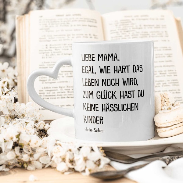 Mama Geschenk Mutter Sohn Tasse Muttertag Geschenk von Sohn Mutti Geburtstag Weihnachten