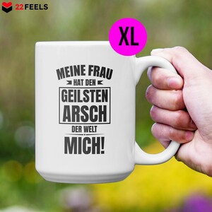 Ehemann Geschenk Hochzeitstag Männer Geburtstag TASSE XL Ihn Valentinstag Mann Kaffeetasse Liebe Lebenspartner Ehe Haferl