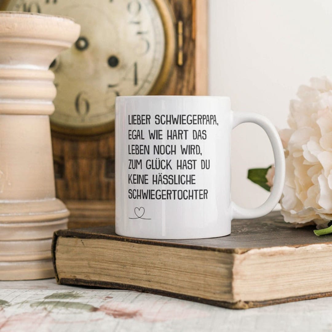 Schwiegervater Geschenk von Braut Schwiegertochter Schwiegerpapa Tasse