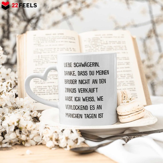 Schwägerin Geschenk zur Hochzeit Idee Schwägerin Tasse mit Etsy.de
