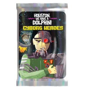 Houston, we have a Dolphin! - CYBORG HEROES Erweiterung | Brettspiel-Erweiterung | Heldenpaket | Spiel-Erweiterung