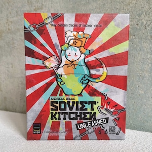 Soviet Kitchen Unleashed - Kartenspiel | Familienspiel | Crazy Geschenk