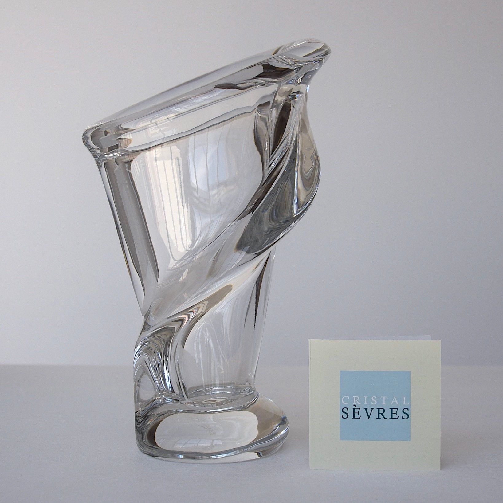 French Modern Cristal De Sèvres 