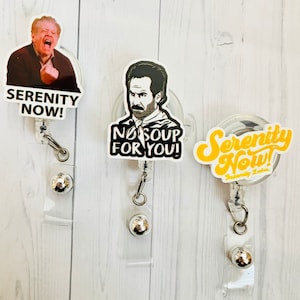 Funny 90s sitcom comedy popular show themed badge reel yada yada yada