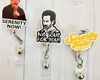 Funny 90s sitcom comedy popular show themed badge reel yada yada yada