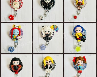 Spooky Girl Badge Reel: Horror Character Work Accessory