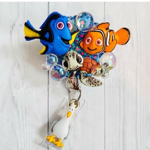 Finding Nemo themed badge reel