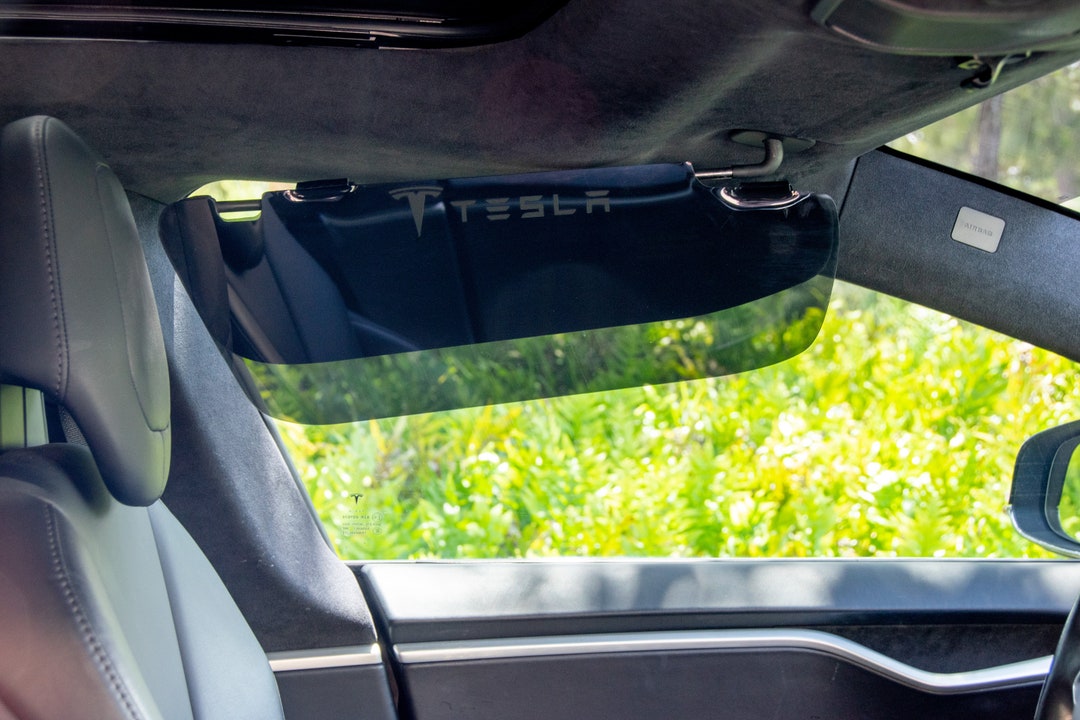Tesla model x sun visor extension deals
