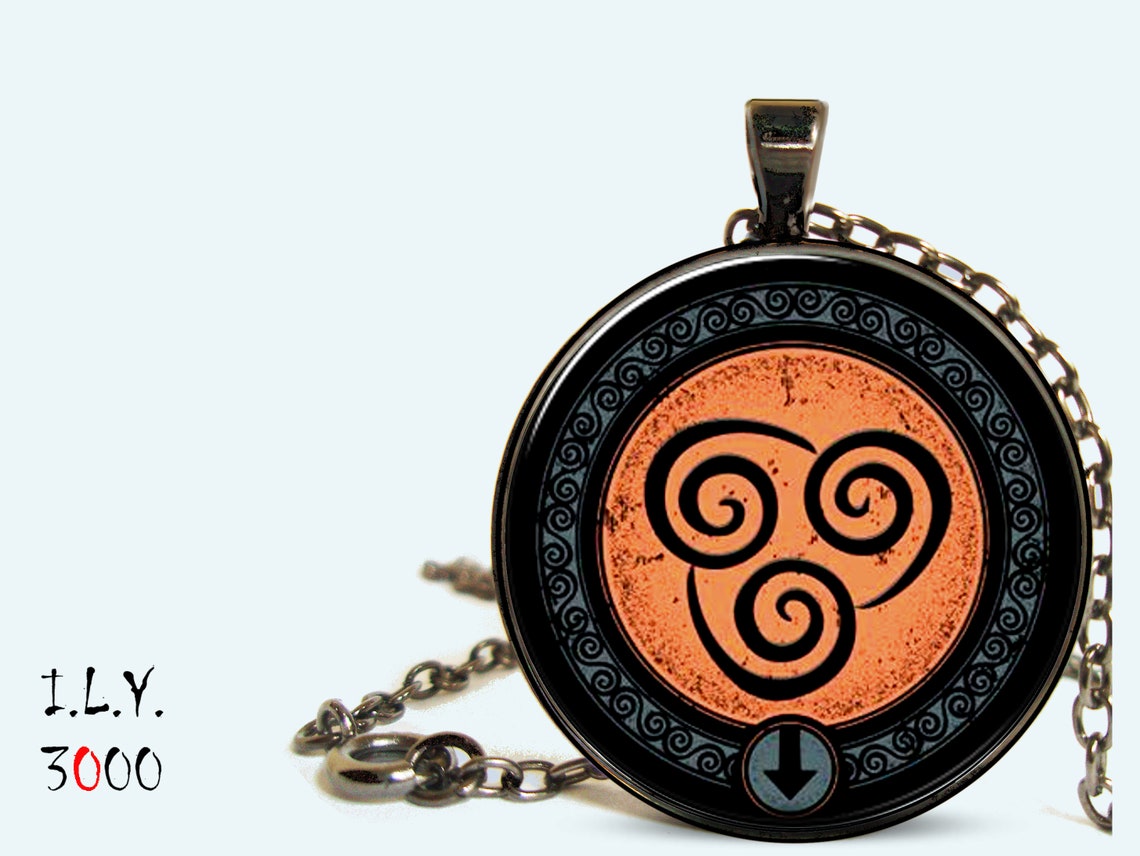 Avatar the Last Airbender Necklace Legend of Korra Pendant Etsy