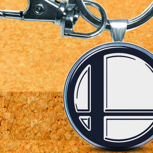 smash bros keychain
