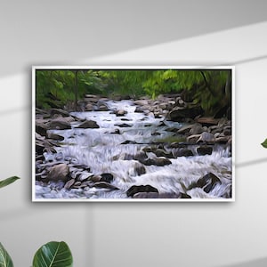 Southern Ontario Summer Landscape - Digital Download, Nature Print, Landscape Art, Nature Printable, Wall Art, Home Decor