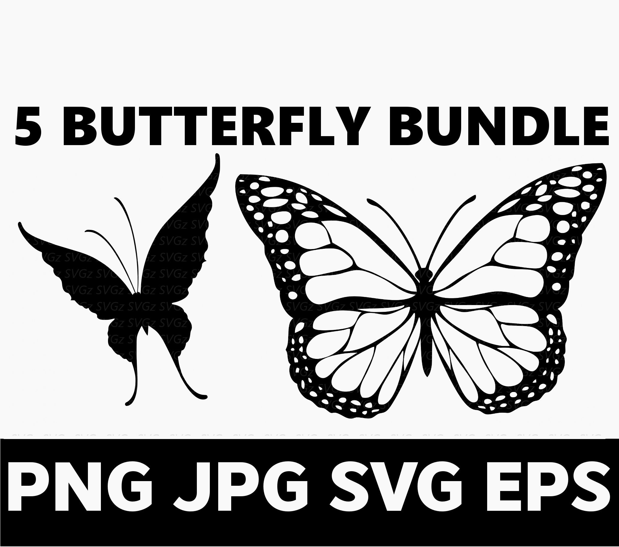 Free Free 100 Butterfly Svg Etsy SVG PNG EPS DXF File