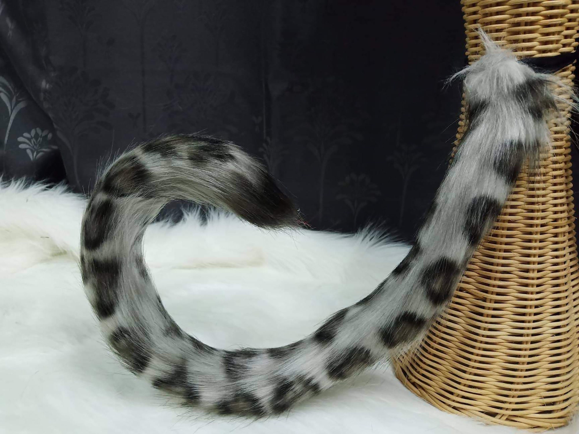 BJD Doll Snow leopard Ears and Tail Set | Etsy