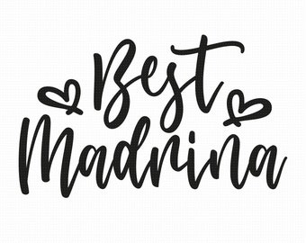 Download Best Godmother Svg Etsy
