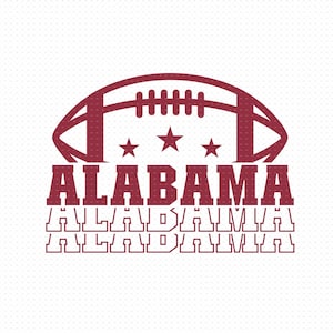 Alabama Football Svg, Png, Eps, Pdf Files, Alabama Game Day, Alabama Shirt Svg, Alabama Svg File, Alabama Svg
